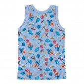 Детски потник в щампиран десен "Космос"  2