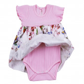 Боди - рокля с лента за глава "Цветно лято" 4