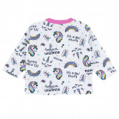 Бебешки комплект ''Girl things'' в бяло и розово 4