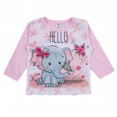 Детска памучна пижама "Слонче" 2