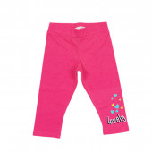 Летен комплект с герой в сив меланж и руж 4