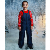 Детски шушляков гащеризон в тъмносиньо 2