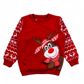 Ватиран коледен комплект "Еленче" за момчета 3