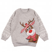 Ватиран коледен комплект "Еленче" за момчета 3