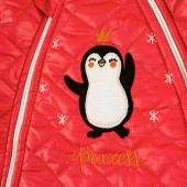 Бебешки ескимос в цвят диня за момичета 3