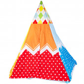 Постелка за гимнастика тип палатка "Точици" 2
