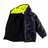 Преходно яке за момчета в цвят индиго 2