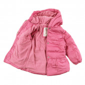 Леко ватирано яке с топъл полар за момичета 2