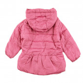 Леко ватирано яке с топъл полар за момичета 3