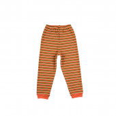 Детска памучна пижама в цвят сьомга 5