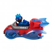 Куче с кола в червено и синьо 31 х 18 см. 2