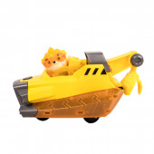 Куче с кола в жълто 31 х 18 см. 2