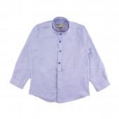 Детска риза в светлосин цвят за момчета 2