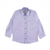 Детска риза в светлосиньо за момчета 2