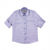Детска риза в светлосиньо за момчета 3