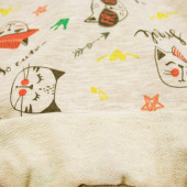 Детски плътен суичер за момичета "Cats" 3