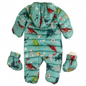 Бебешки ескимос "Дино" в светлосиньо 2