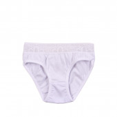 Комплект бельо в бяло с дантелка за момичета 3