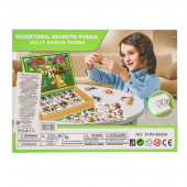 Магнитен пъзел "Ферма"  27 х 21 см 2