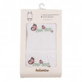 Комплект бельо за момичета "Spring breeze" в бяло 2