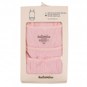 Комплект бельо за момичета в бледорозово 2