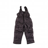 Детско зимно яке и гащеризон в цвят руж и графит 3