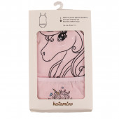 Комплект розово бельо за момичета 2