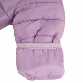 Олекотен бебешки ескимос в лилаво 5