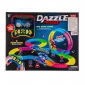 Светеща автомобилна писта с дистанционно 38 х 30 см. 2