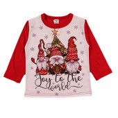 Детска коледна пижама "Смърфове" 2