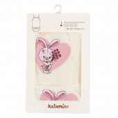 Комплект бельо в екрю за момичета 2