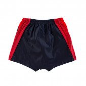 Детски бански за момчета в тъмносиньо и червено 2