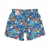 Детски бански за момчета " Папагали"  2