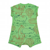 Бебешки летен гащеризон в зелено 2