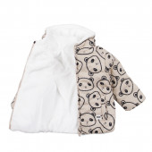 Бебешко двулицево яке с панда 4