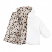 Бебешко двулицево яке с панда 7