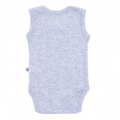 Боди-потник от памучен рипс "Lion" 2