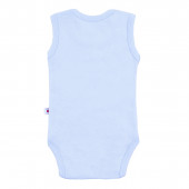 Боди-потник от памучен рипс "Малкият летец" 2