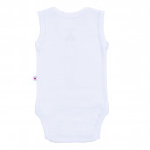 Боди-потник от памучен рипс "Nice day" 2