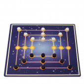 Игра "Не се сърди, човече" и "Дама" 30 х 16 см. 2