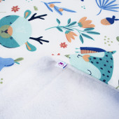 Памучна пелена с кохавлия с животни 85 х 75 см 4