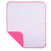 Зимна пелена пелена с вата в розово 85 х 75 3