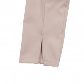 Детски панталон с висока талия в бежово 4
