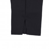 Детски панталон с висока талия в черно 4