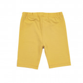 Детско късо клинче в цвят горчица 2