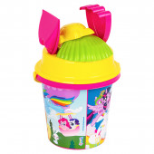 Комплект за игра на пясък кофичка с аксесоари 30 х 17 х 17 см. 2