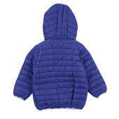 Капитонирано преходно яке в синьо за момчета 2