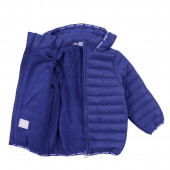 Капитонирано преходно яке в синьо за момчета 3
