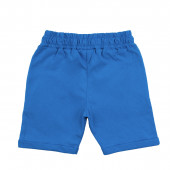 Каси панталони с анимационен герой в синьо 2