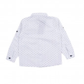 Официален комплект с тиранти в бяло 3